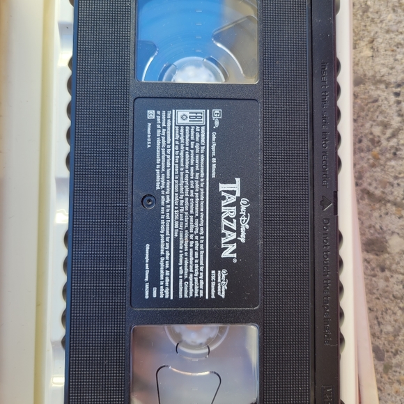 "Tarzan" VHS Tape - Picture 3 of 3